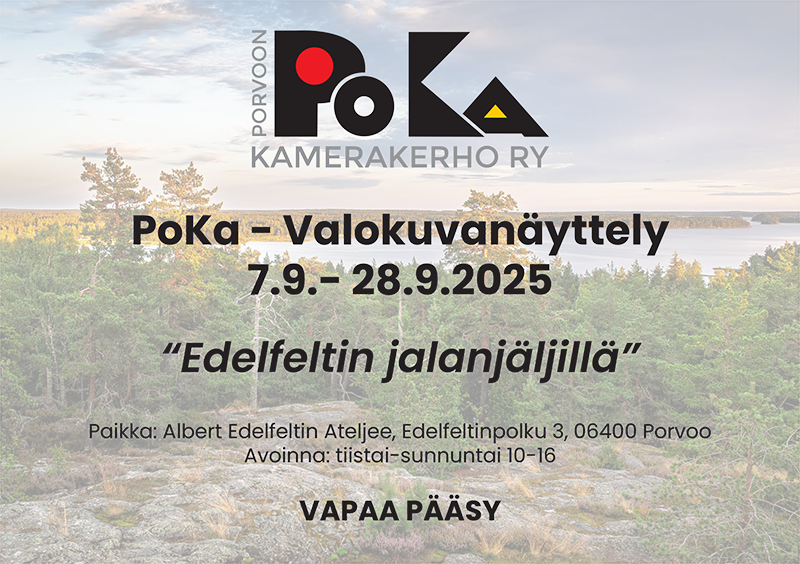 PoKa Näyttely2025 mainos